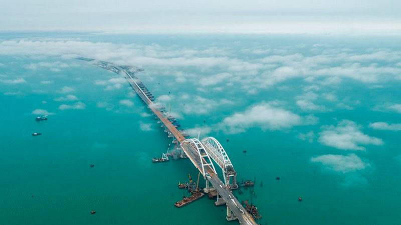 Marasmus was intense... Ukraine has offered to take over the Crimean bridge as reparations for the Crimea