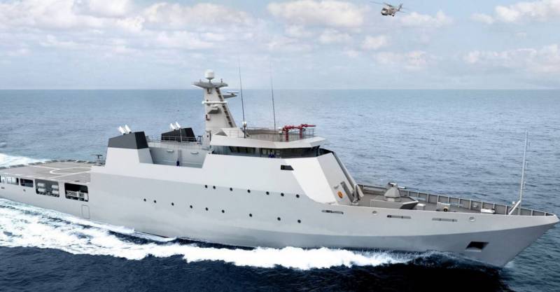 Rumänien började byggandet av fartyg, för den Pakistanska Marinen