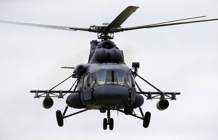 Les casernes de l'aviation OIE complété par les hélicoptères Mi-8АМТШ