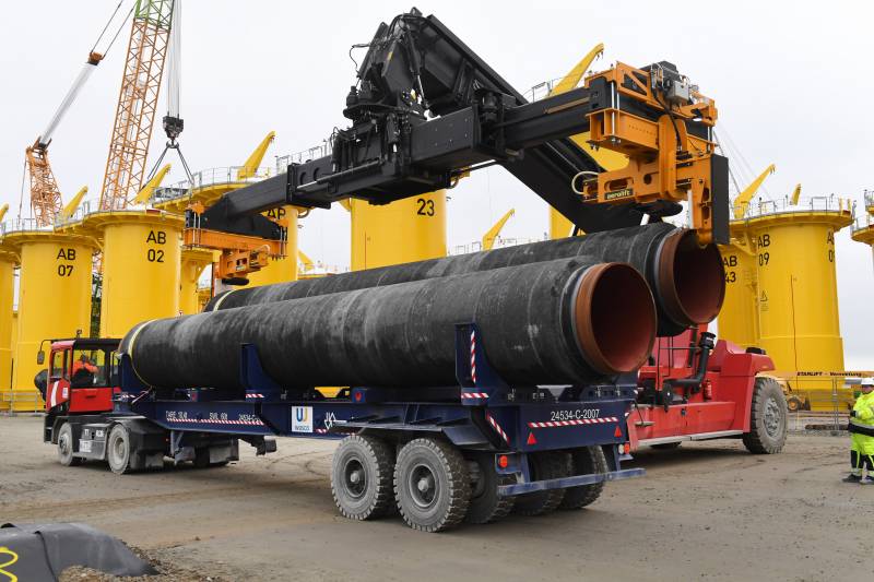 En gåva till Kiev av den 9 maj. Byggandet av Nord stream-2