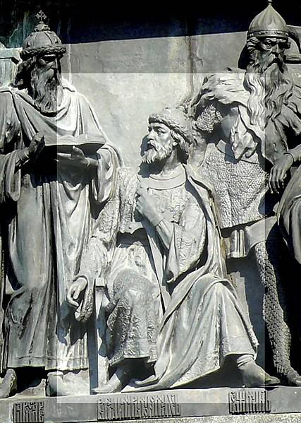 Prince kriger Vladimir Monomakh