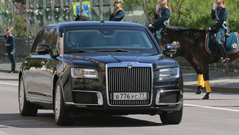 Senatet limousin. Nye presidentvalget bil