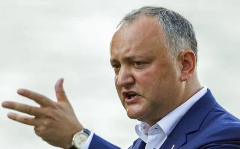 Moldovan Pat. Dodon said he did not