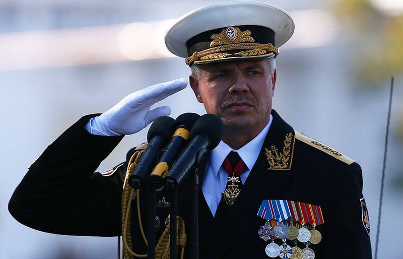 Vitko va en aumento. En la flota del mar negro se cambia el comandante de la