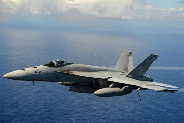 Amerikansk pilot gispede i luftrummet over Syrien