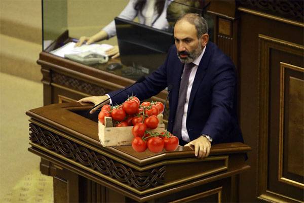 Get off tomato? The Rosselkhoznadzor stopped like Armenian agricultural products