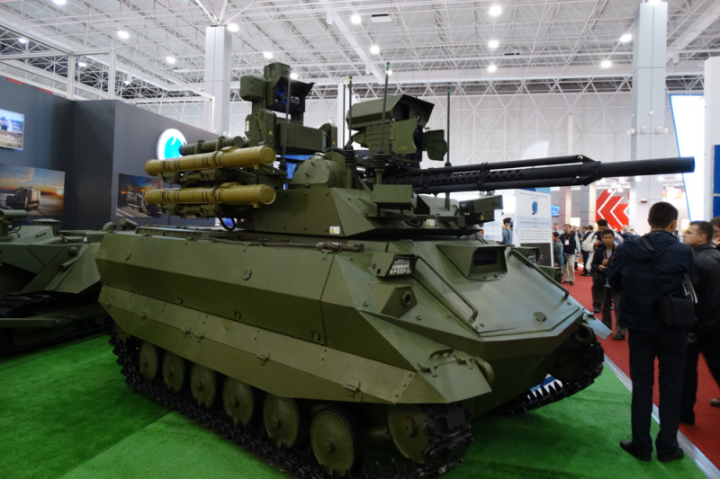 A revolutionary weapon. NI has estimated the Russian robotic systems