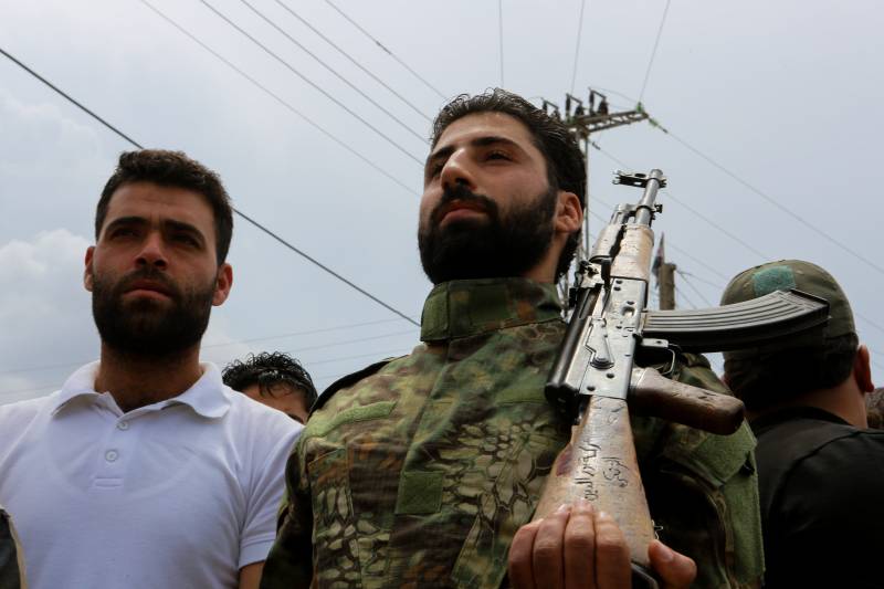 The situation in Syria. Events Rustavskogo boiler