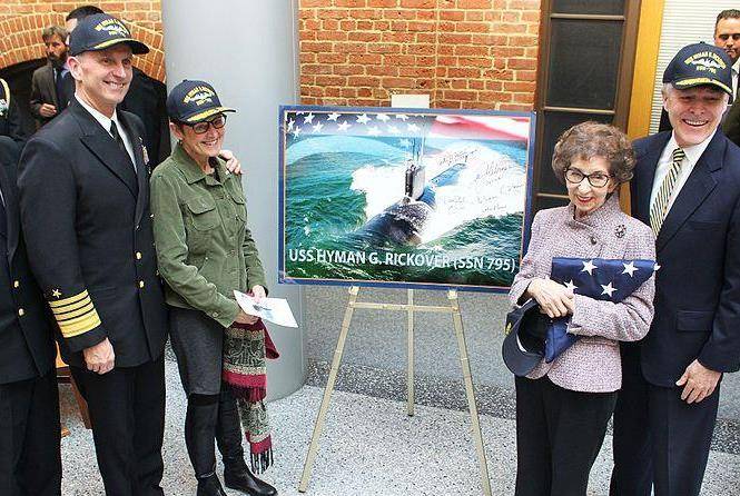 In the United States laid the submarine of the Virginia class
