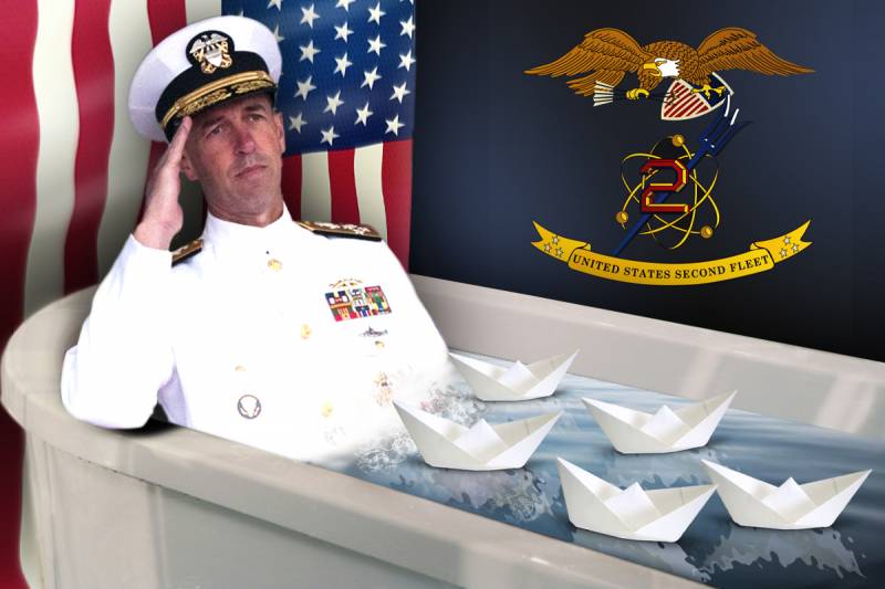Signal new cold war: reincarnation of the 2nd fleet of the US Navy