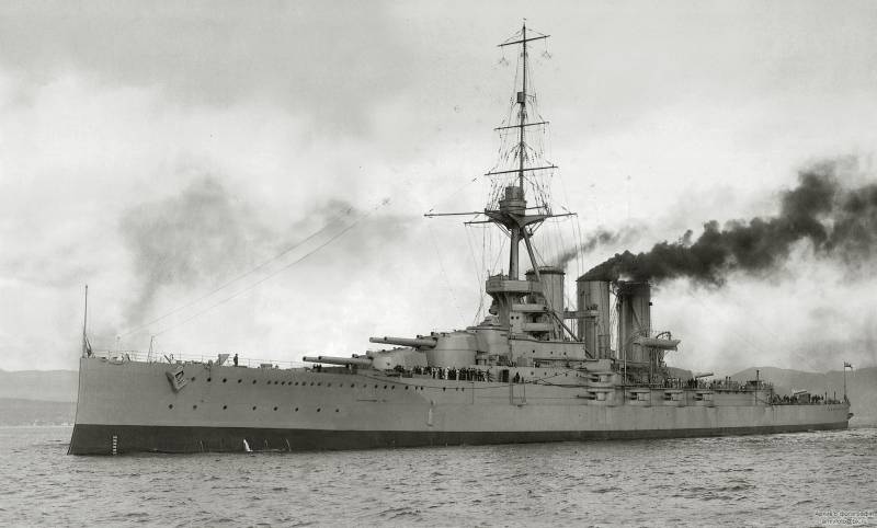 La rivalidad lineales de cruceros de batalla. 