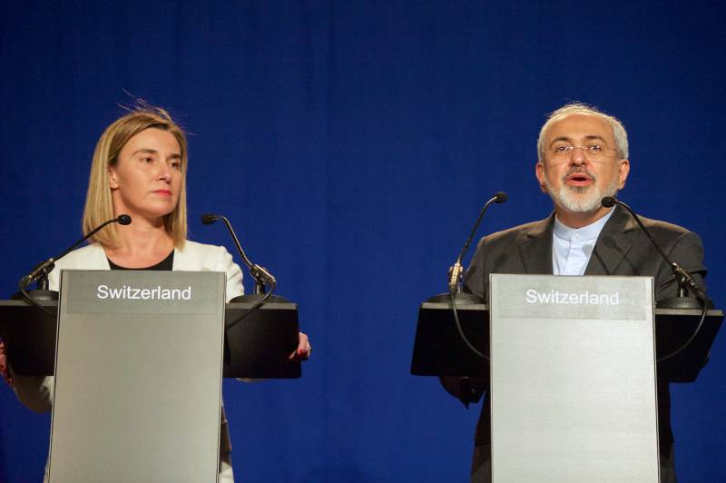 You just need to execute. The EU commented on the situation with the Iranian deal