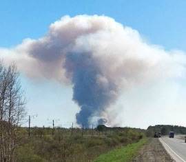What happens at a military facility in Udmurtia? Details