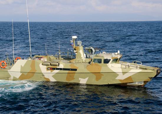 Spezialkräfte der Kaspescht Flottille fir d ' Stäerkung vun der Schnellboote