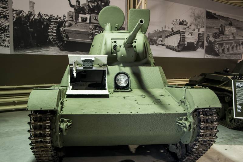 Berättelser om vapen. Stridsvagnen T-26 insidan och utsidan. Del 2