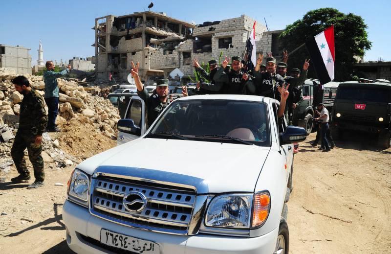D ' Situatioun a Syrien. D ' Amerikaner Verloschter an Hasaka
