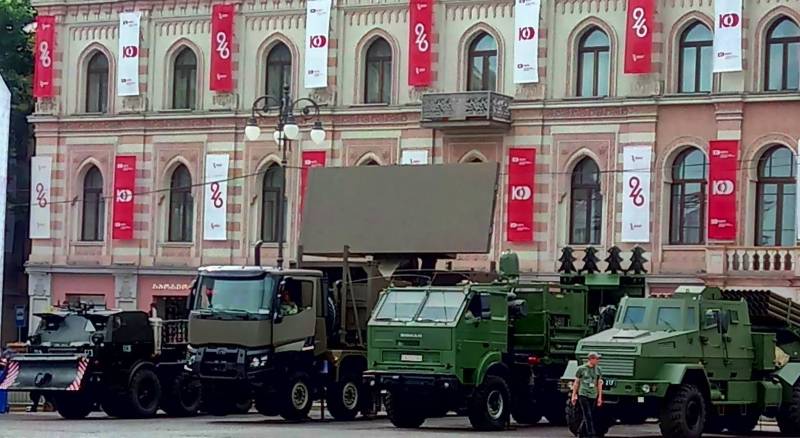 Georgia fikk en tidlig advarsel radar GM403