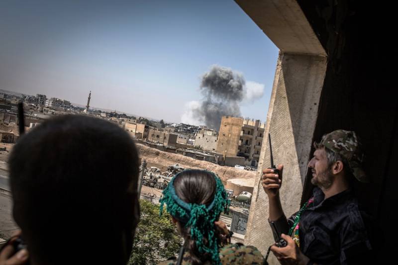 The situation in Syria. The militants have formed in Aleppo, large compound