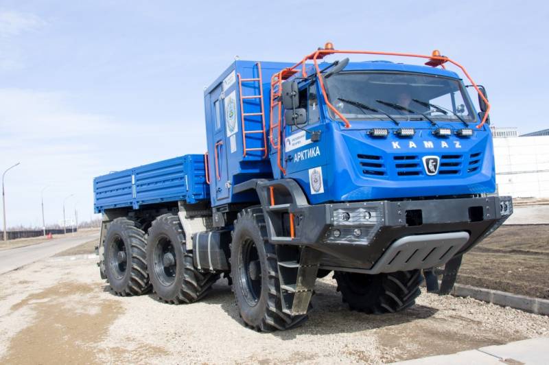 Arctic all-terrain fordon KAMAZ 