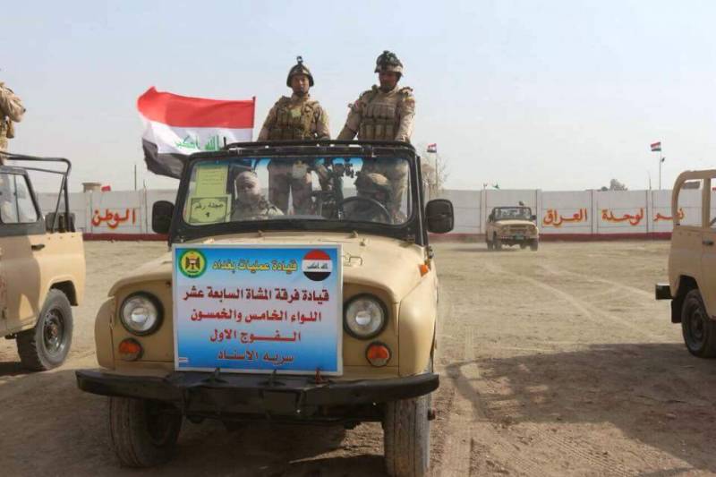 The Iraqi army is transplanted to the Russian UAZ