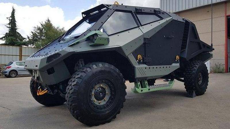 Ізраіль паказаў новую распрацоўку бронеаўтамабіляў