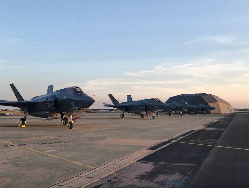 Dos meses antes de lo bretaña recibió los primeros F-35