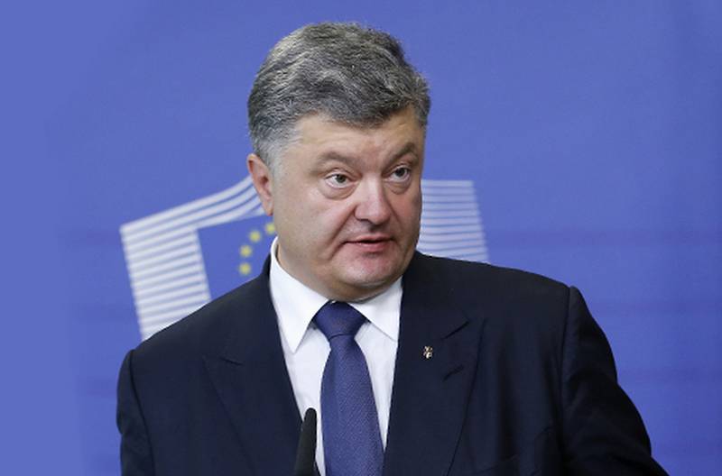 Porochenko a déclaré que le format de minsk accords n'existe pas