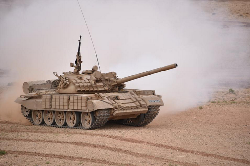 The defense Ministry of Algeria has modernised T-55