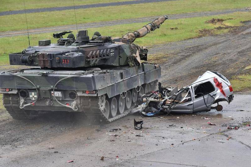 In Germany, summed up European tank biathlon