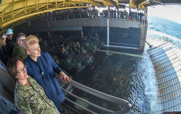 D ' Zouhuele vun der Arméi op 600 Leit ze retten Litauen vu Russland. Reflektioune Grybauskaite
