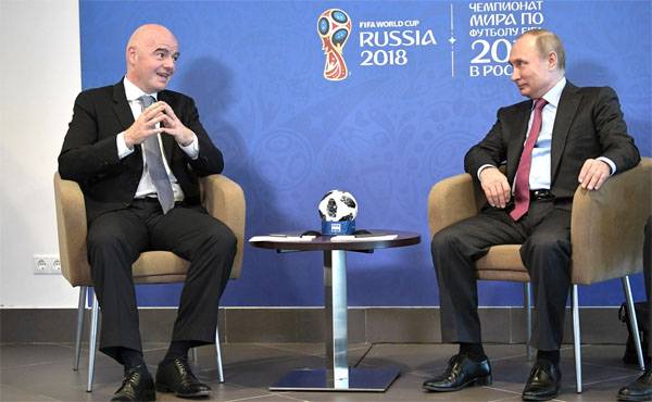 Президент FIFA: Росію ніхто ніколи не підкоряв, але не в цей раз...