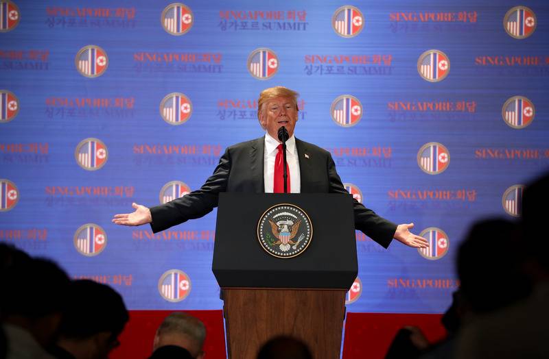 I have prevented. Trump has stated that there is no nuclear threat from North Korea