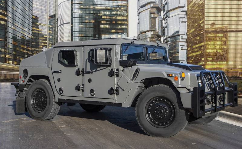 American SUV Humvee modernized