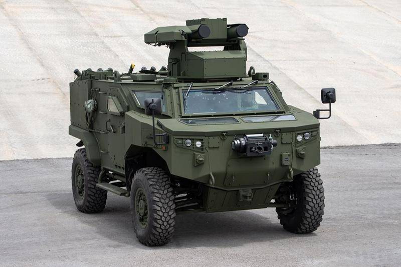 Turkey provided a self-propelled ATGM Pars 4x4