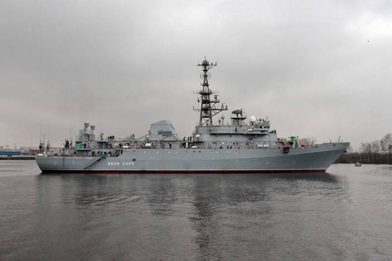 The act of acceptance is signed. The ship 