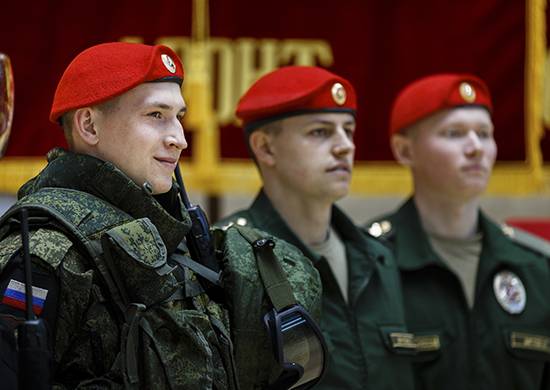 In the Armed forces of the Russian Federation will be 