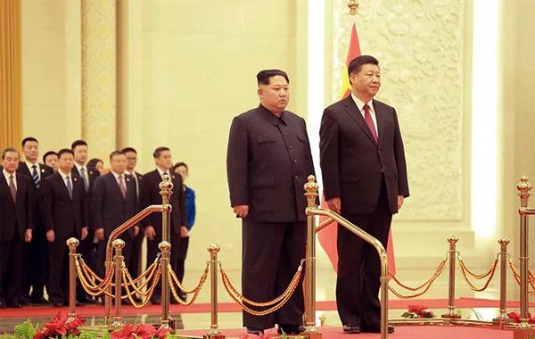 Kim again in China. Often?