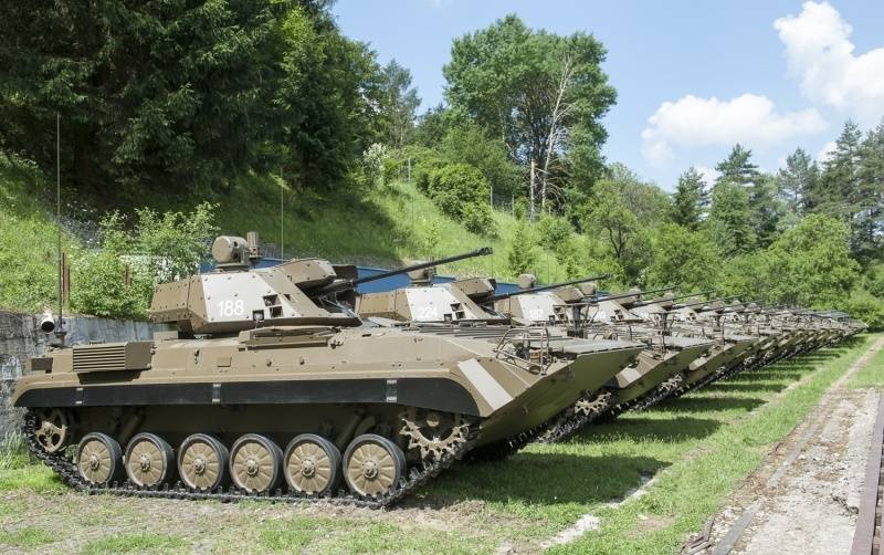 Army of Slovakia armed with modernized BMP-1
