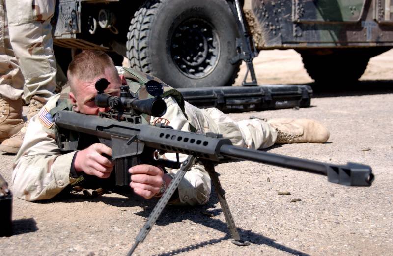 Den mest berømte store kaliber sniper riffel. Del 1. Barret M82