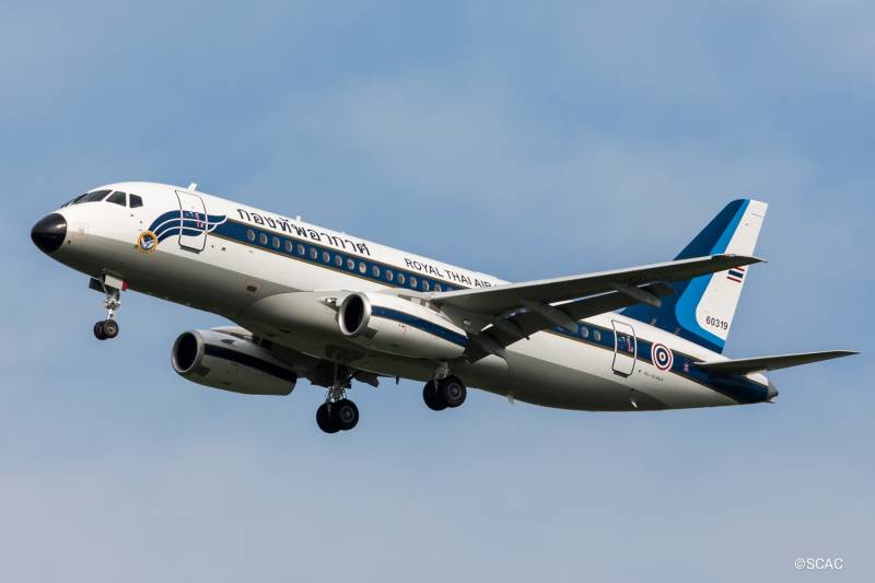 Thailand huet d ' nächste Fliger SSJ100