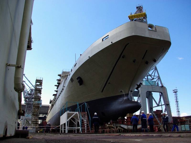 Russia will build the helicopter carrier, but some time later