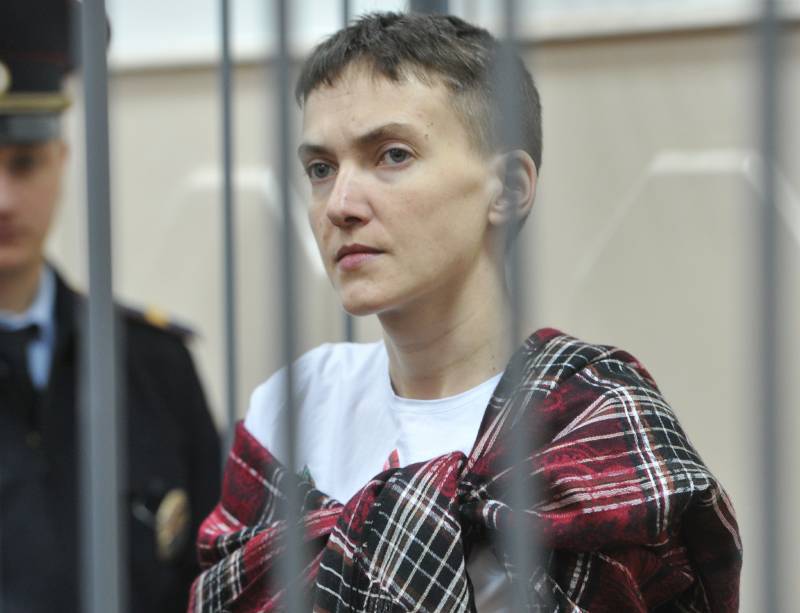 Få tænder og fra Vest og fra Øst: Savchenko forudsagte skæbne i Kiev