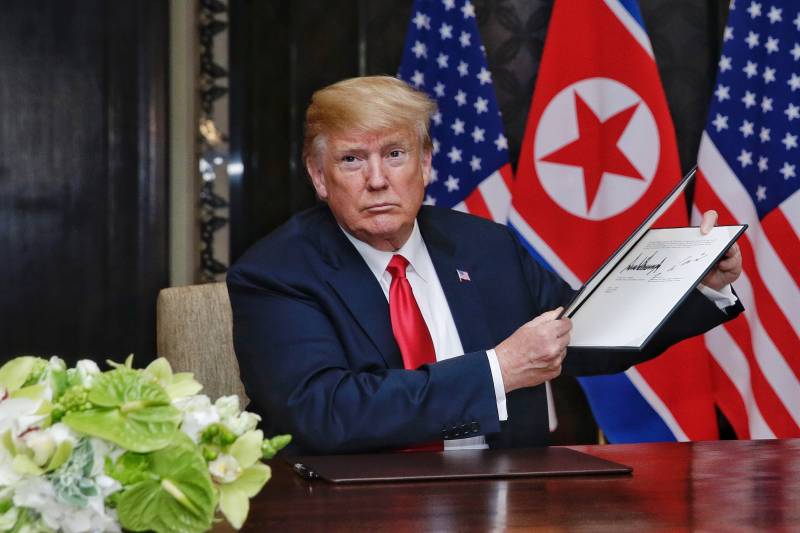 Washington has established a timetable for the denuclearization of the Korean Peninsula