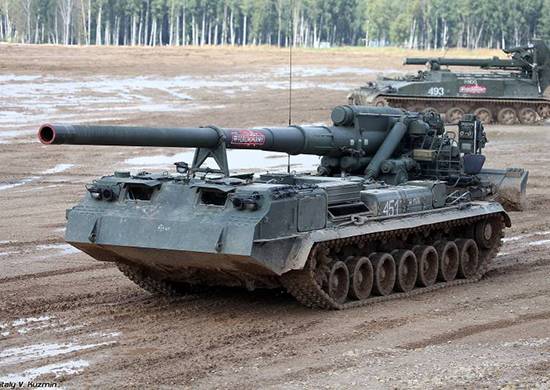 The gunners CVO got a new self-propelled guns Malka