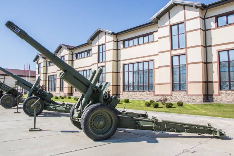 Artillery. A large caliber. 152 mm howitzer-gun ML-20 model 1937