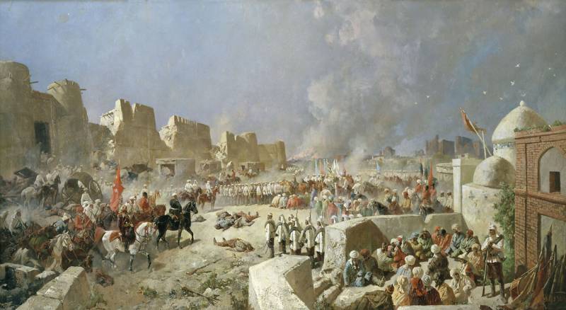 Passagen huet sech déi russesch Protektorat