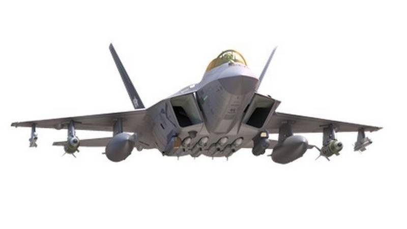 Seoul gitt ut et bilde av en opprettet fighter KF-X