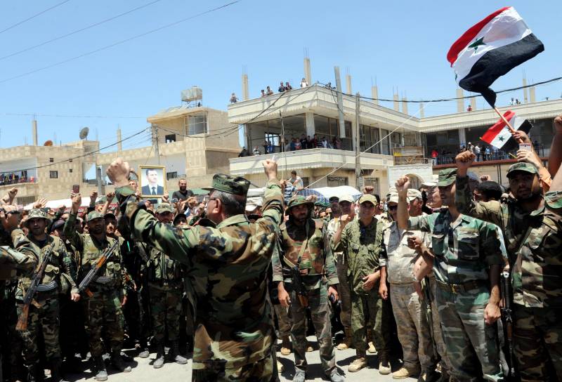 Der Victoire vun der Artillerie an Diplomacy: an Daraa Kämpfer iwwerginn CAA Kriegsgerät