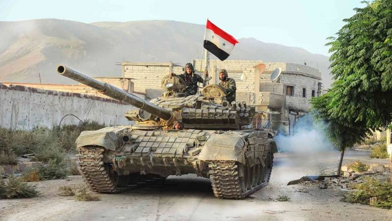 The offensive in southern Syria. The tactical preparations for a political meeting