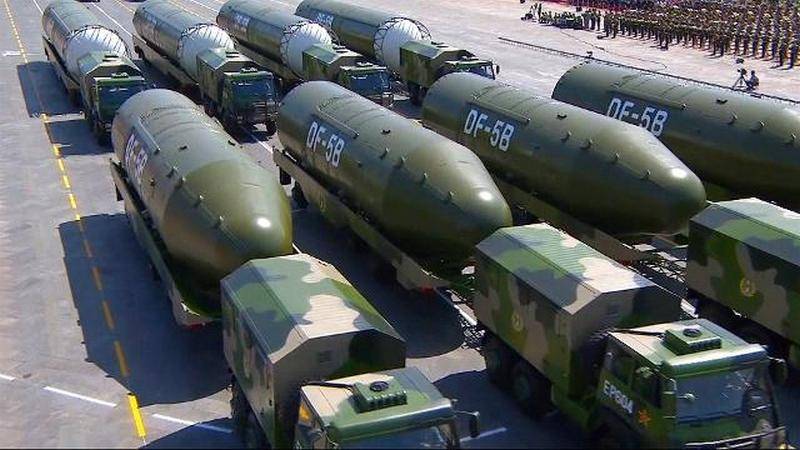 Eppes sichen ass... An den USA rechent, datt China nuklear Arsenal